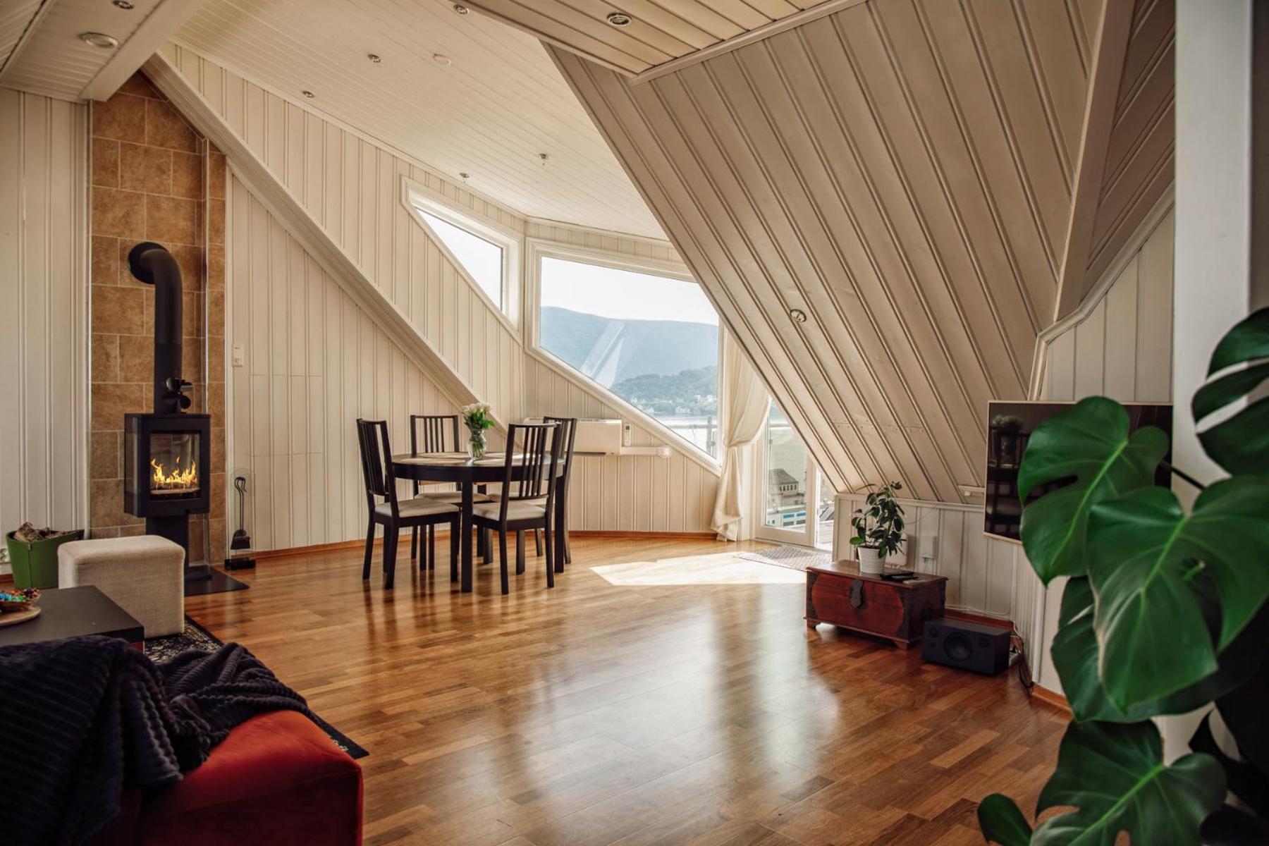 Panorama Apartment With 360 View Of The City Ålesund Dış mekan fotoğraf